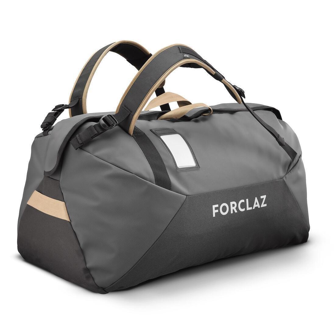 Trekking Carry Bag - 100 L - Duffel 100 Basic, Carbon Grey, No Color, large image number 0