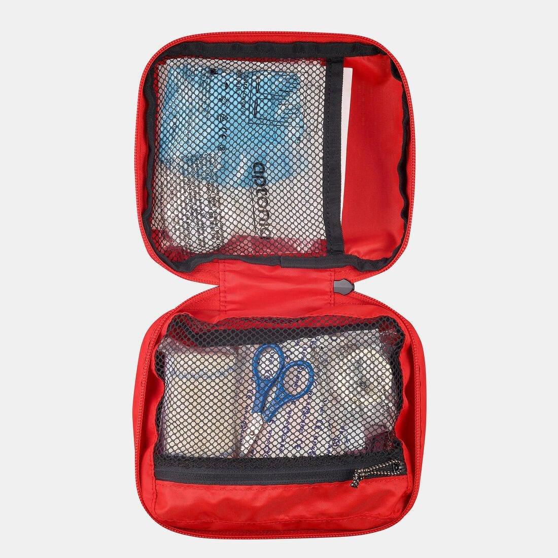 FORCLAZ - 41 Pieces First-Aid Kit - 100, Red