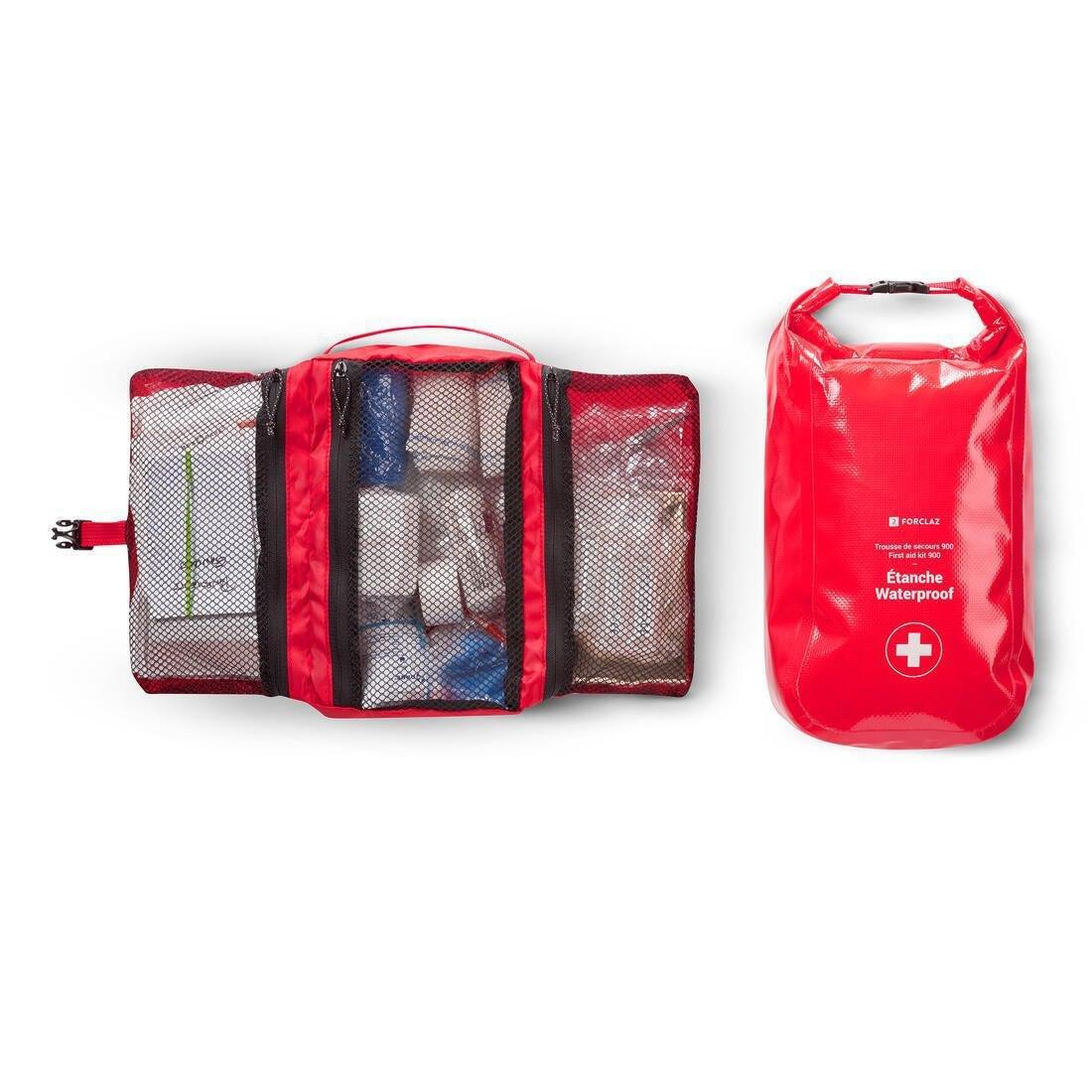 Emergency First Aid Kit 900 watertight - 80 piece, Red, No Color, large image number 2