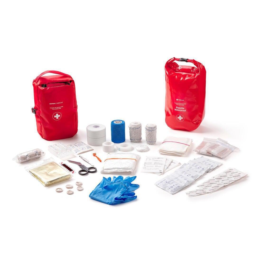 Emergency First Aid Kit 900 watertight - 80 piece, Red, No Color, large image number 3
