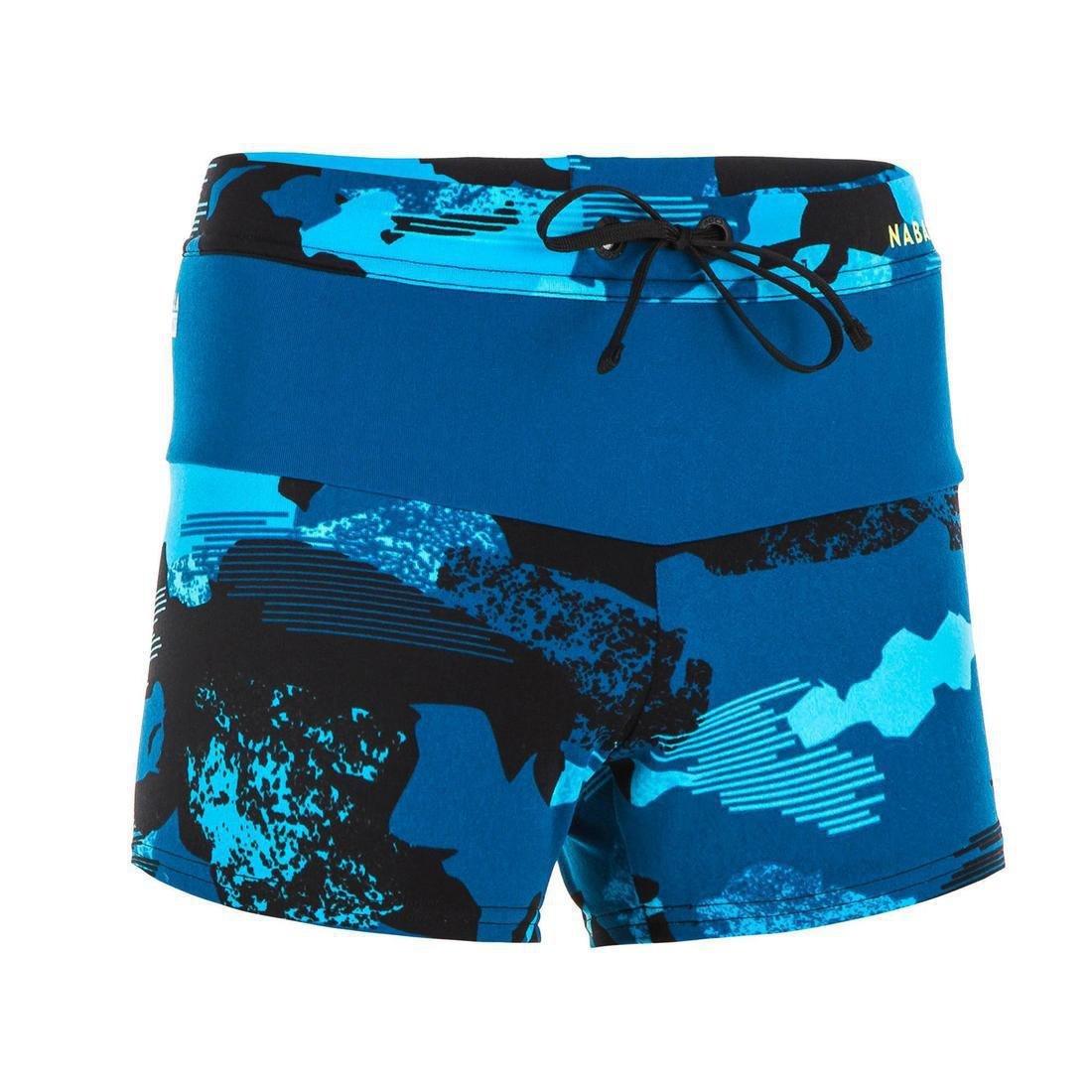 Kids Boys Swimming Boxers Pool - 100, Blue, No Color, medium