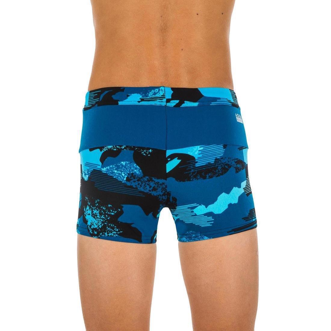 Kids Boys Swimming Boxers Pool - 100, Blue, No Color, large image number 3