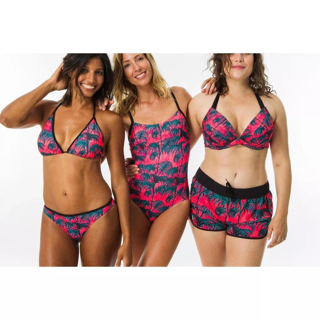 Women's push-up swimsuit top ELENA FOLY, pink, , large image number 10