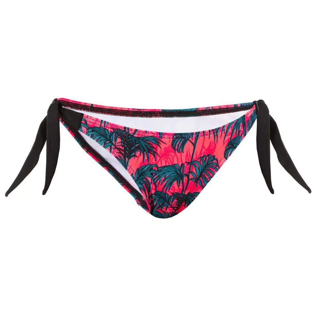 Extra S  Sabi WakuWomen's   Swimsuit Bottom Notched And Knotted, Pink, No Color, large image number 3