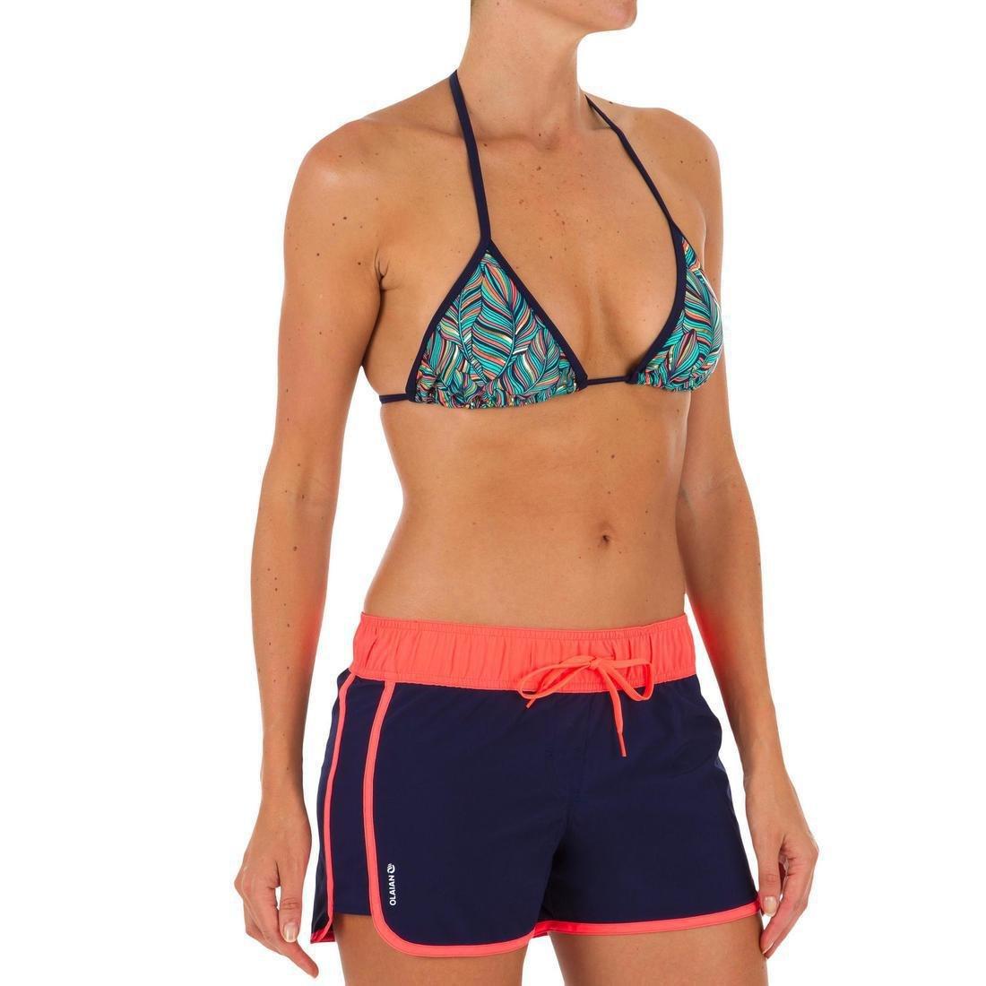 Women's Boardshorts With Elasticated Waistband And Drawstring Tini Colorb, Black, , large image number 14