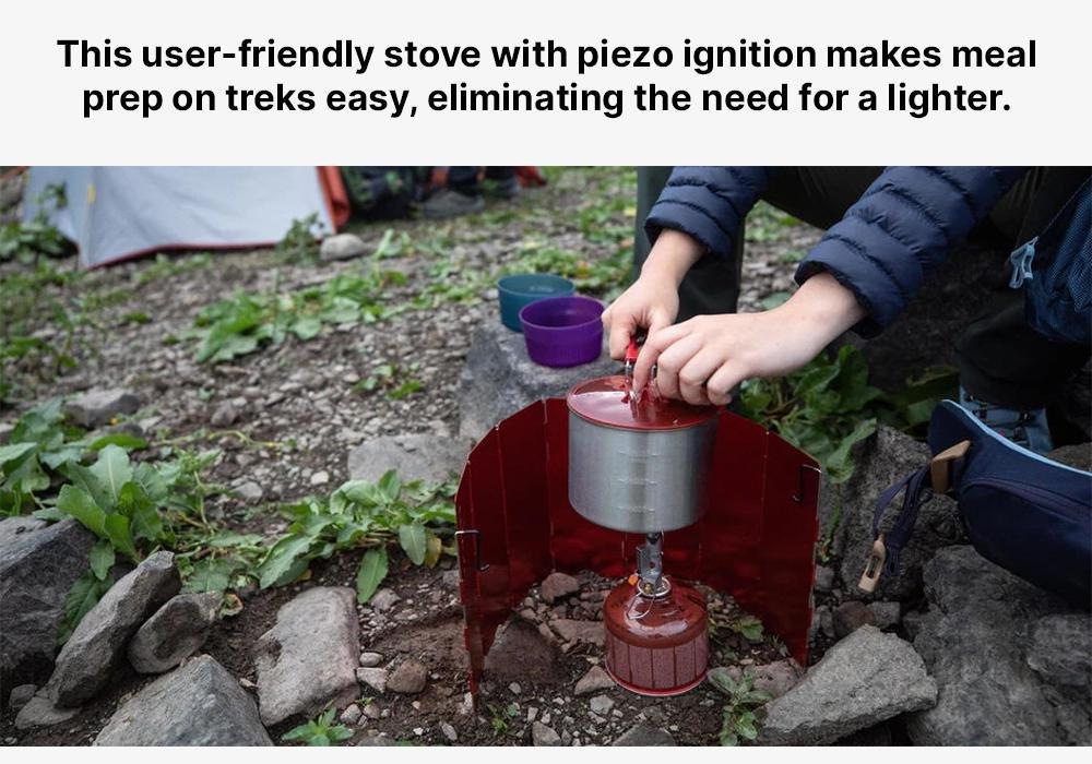 Gas Stove With Piezo - Trek 100, No Color, medium