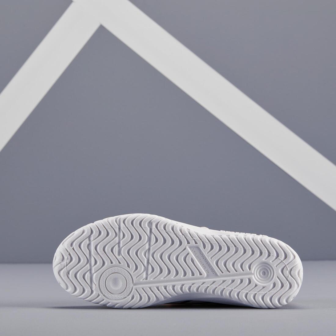 Kids' Tennis Shoes TS130, Fluo Pale Peach, No Color, large image number 4