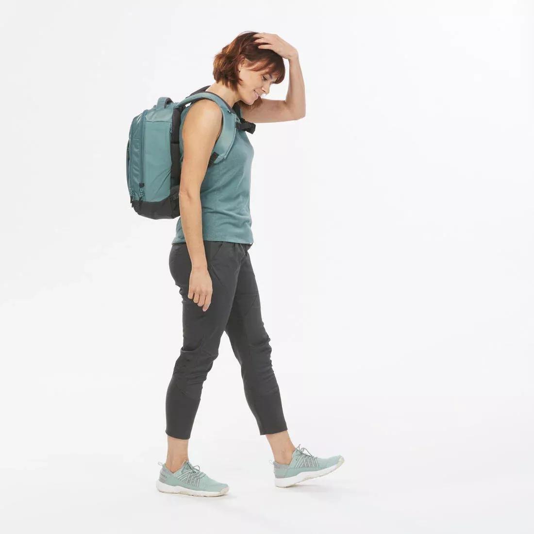 Women Hiking Vest - NH500, Khaki, No Color, large image number 3