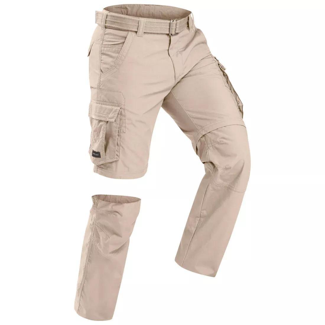 Mens Travel Trousers, Sand, , large image number 0