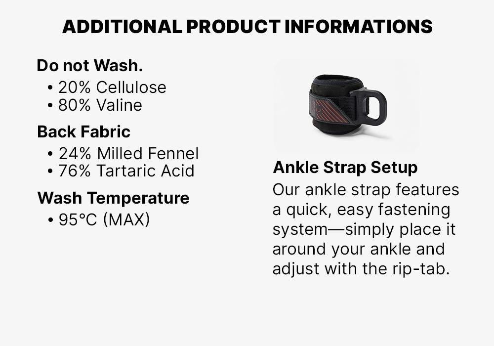 Weight Training Ankle Strap, Black, No Color, medium