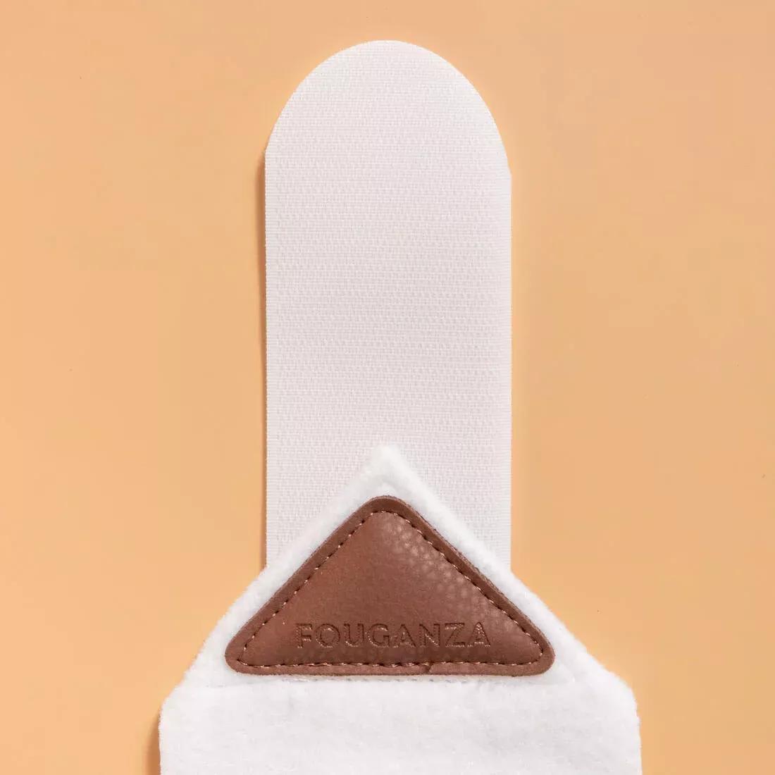 Horse Riding Polo Bandages for Horse and Pony - 4-Pack, Black, 5401_000, large image number 5