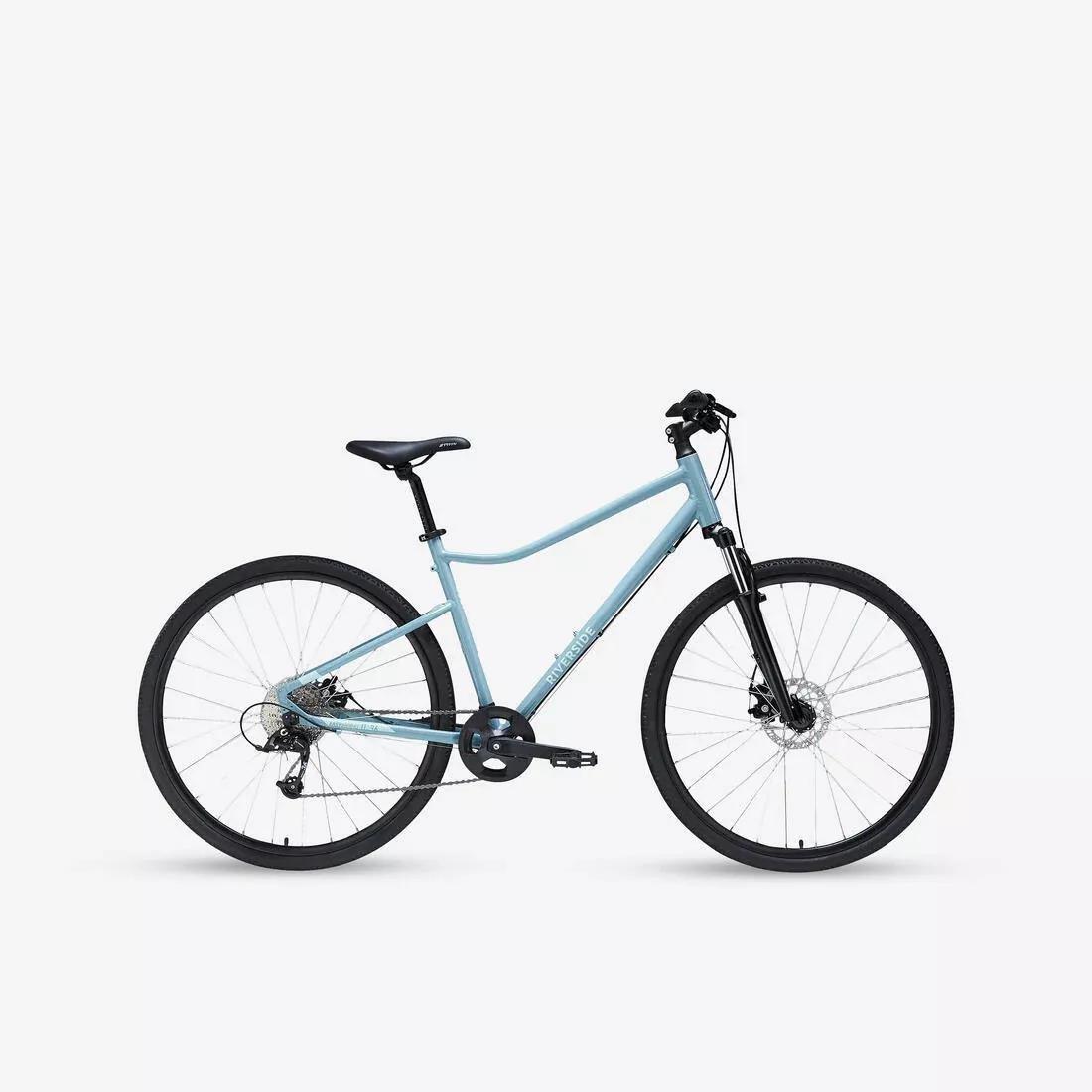 Hybrid Bike Riverside 500, Light Grey, , large image number 0