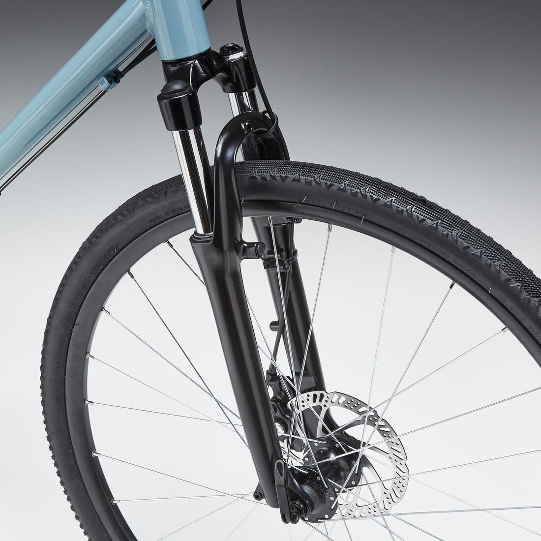 Hybrid Bike Riverside 500, Light Grey, No Color, large image number 2