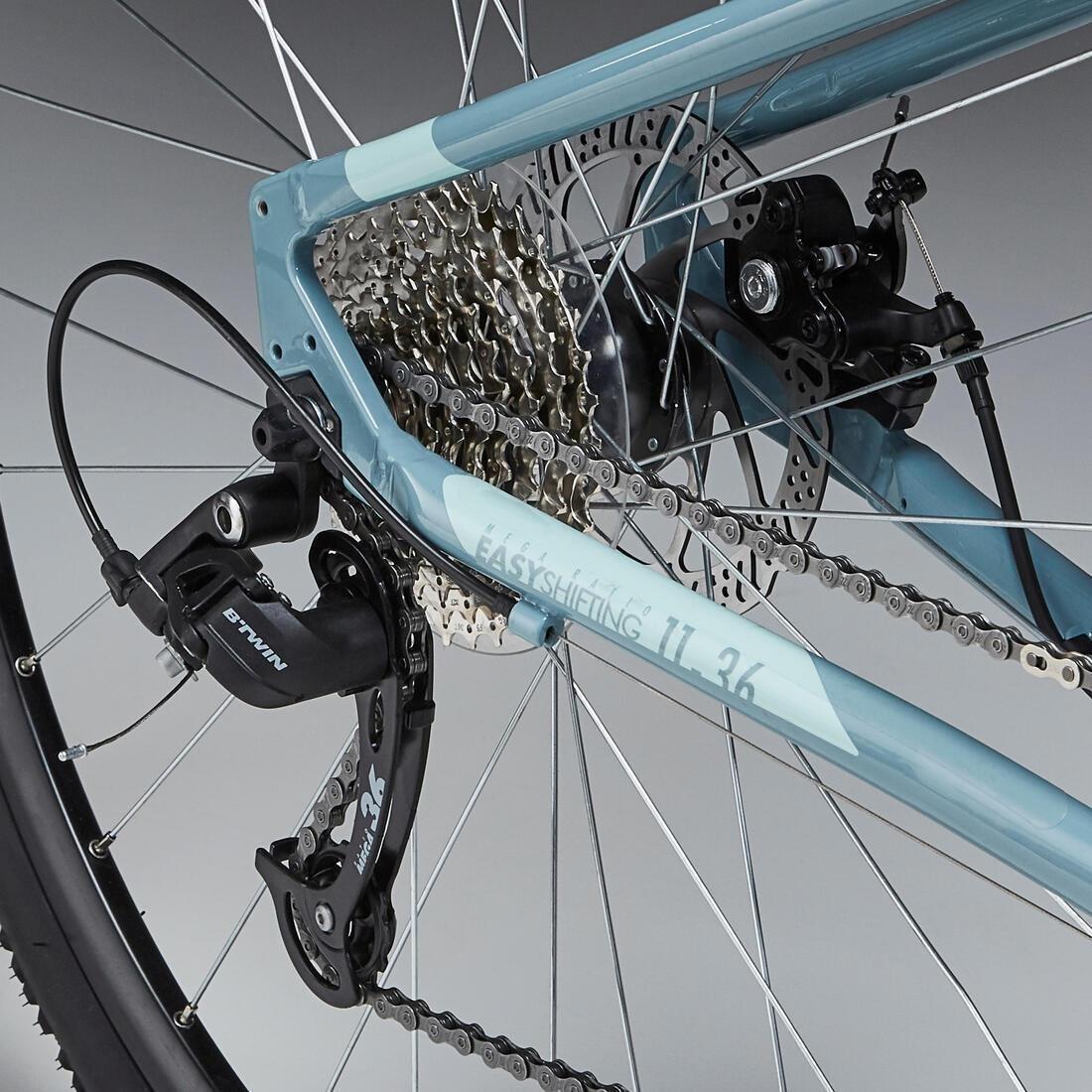 Hybrid Bike Riverside 500, Light Grey, No Color, large image number 4