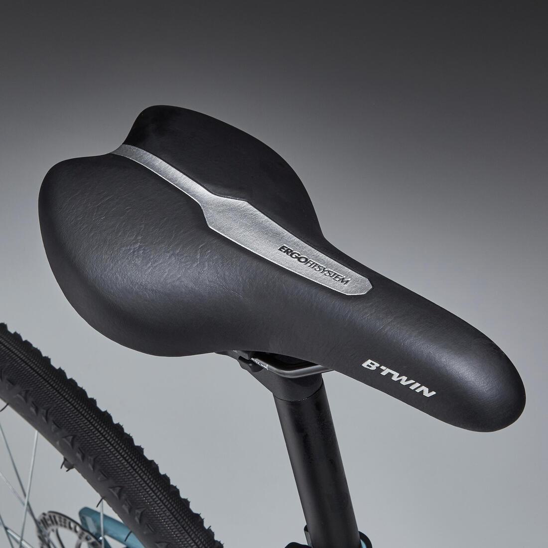 Hybrid Bike Riverside 500, Light Grey, No Color, large image number 5