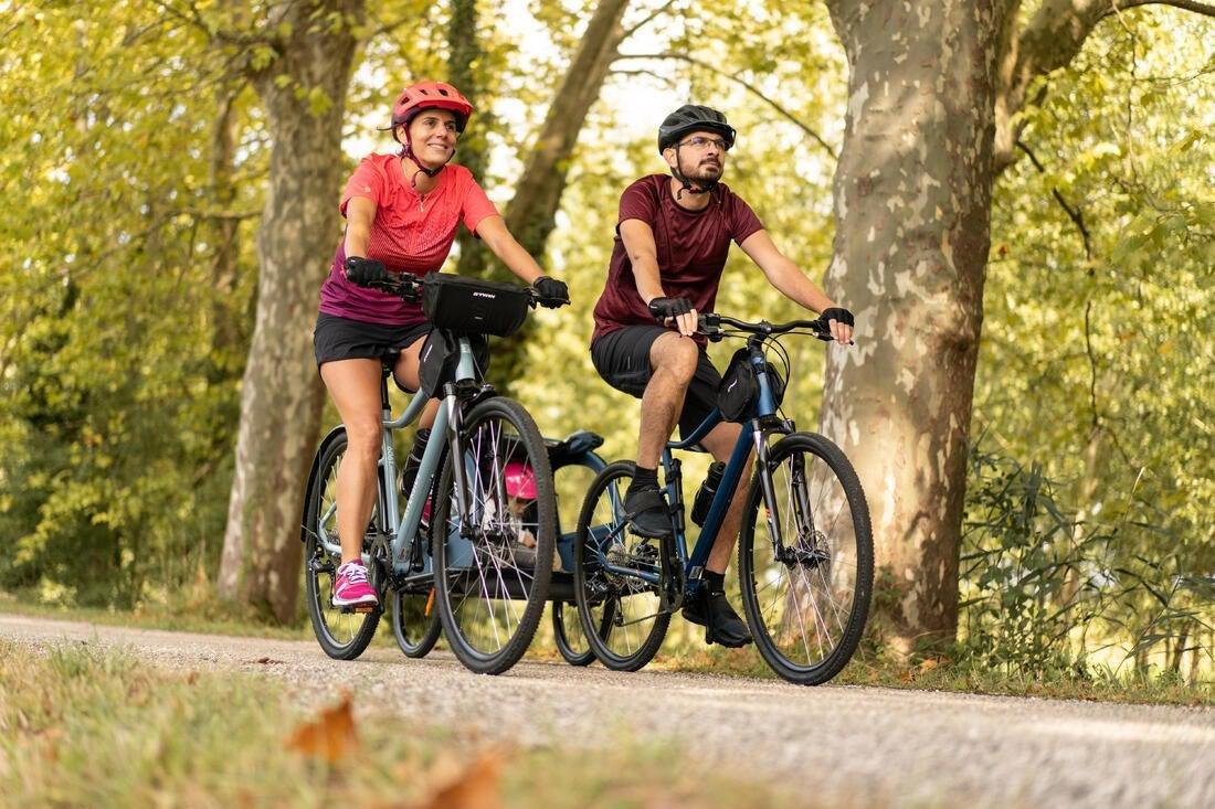 Hybrid Bike Riverside 500, Light Grey, No Color, large image number 8