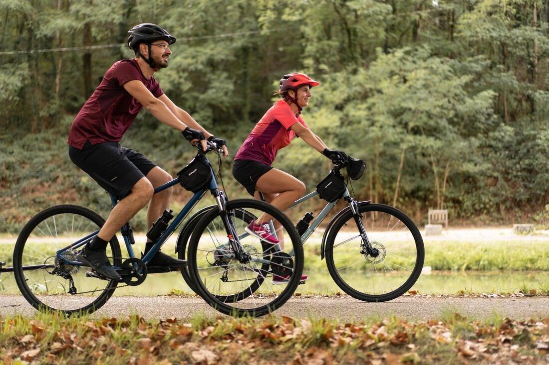 Hybrid Bike Riverside 500, Light Grey, No Color, large image number 9