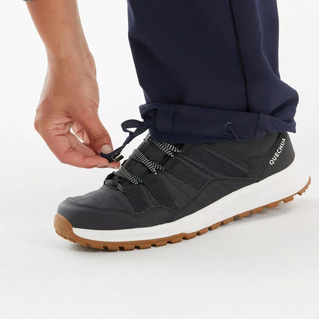 Women Warm Water-Repellent Snow Hiking Trousers - SH500 Mountain, Navy, , large image number 7
