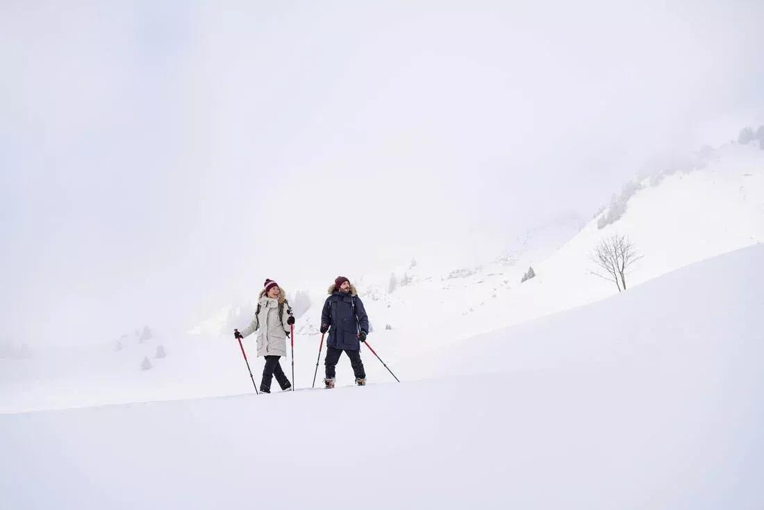 Men Warm Water-Repellent Snow Hiking Trousers - Sh500 Mountain, Black, No Color, large image number 14