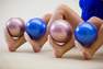 DOMYOS - 18.5 cm Rhythmic Gymnastics Ball, Blueberry