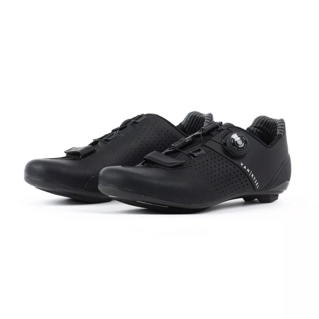 Roadr 520 Carbon Road Cycling Shoes, Black, , large