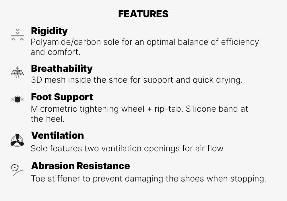 Roadr 520 Carbon Road Cycling Shoes, Black, No Color, medium