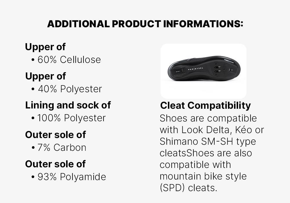 Roadr 520 Carbon Road Cycling Shoes, Black, , large image number 16