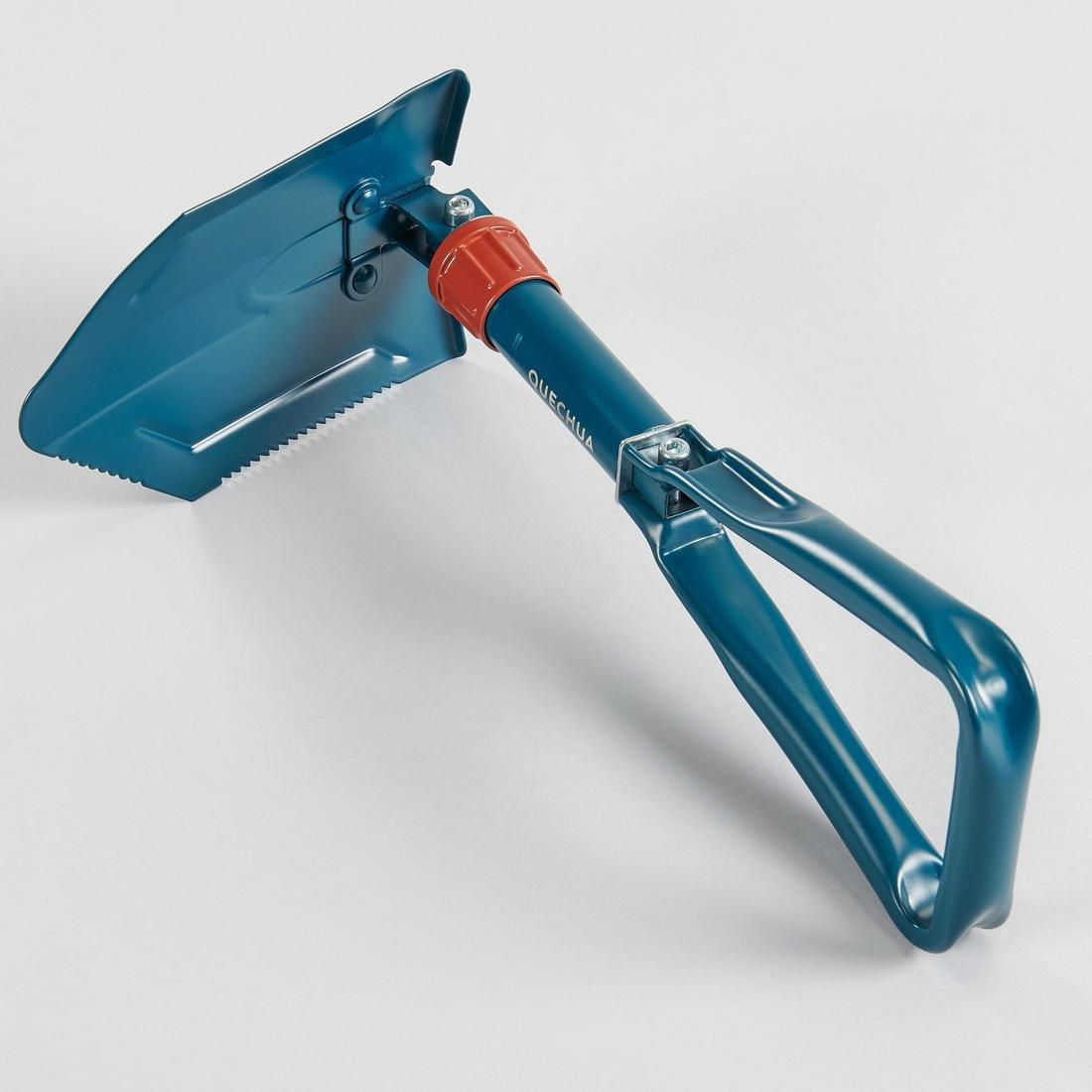 Folding Camping Shovel/Pick, Dark Petrol Blue, No Color, large image number 2