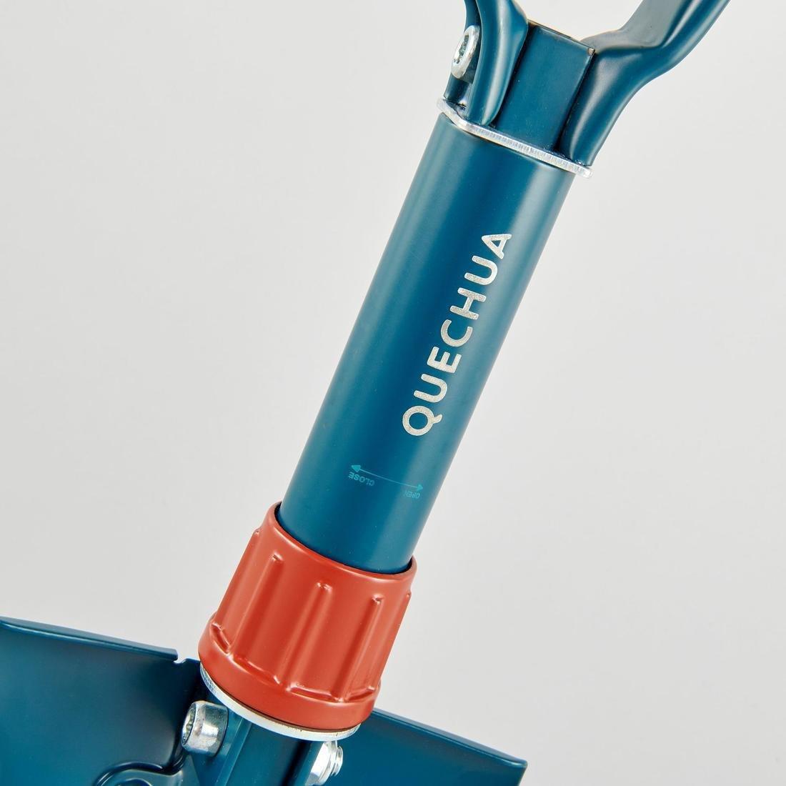 Folding Camping Shovel/Pick, Dark Petrol Blue, No Color, large image number 3