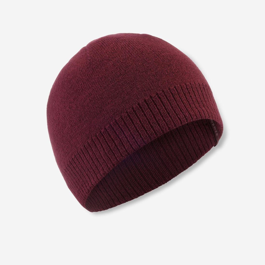 BORDEAUX ADULT SKIING HAT - SIMPLE, , medium