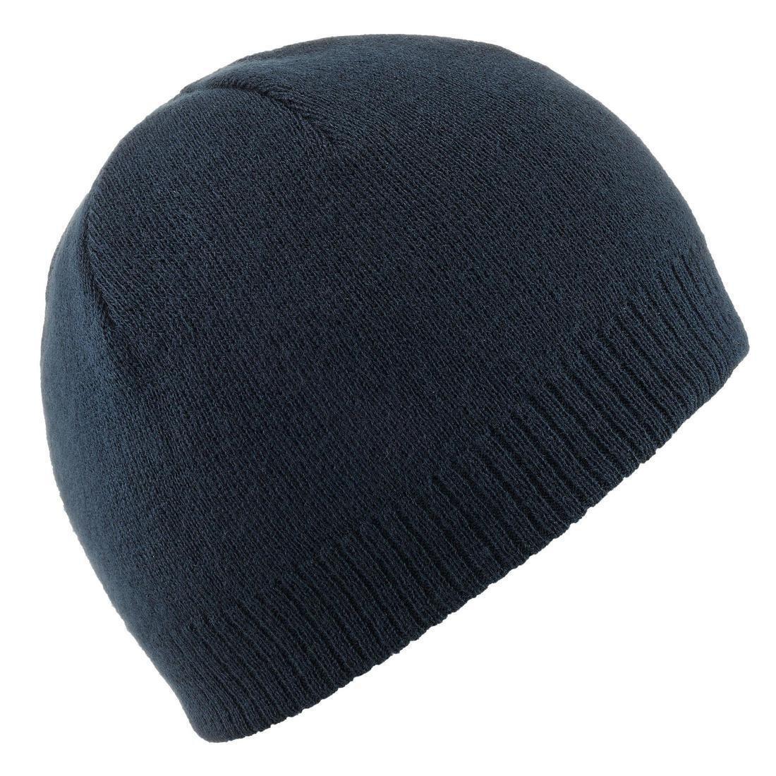 WEDZE - Ski Hat Simple, Dark Blue