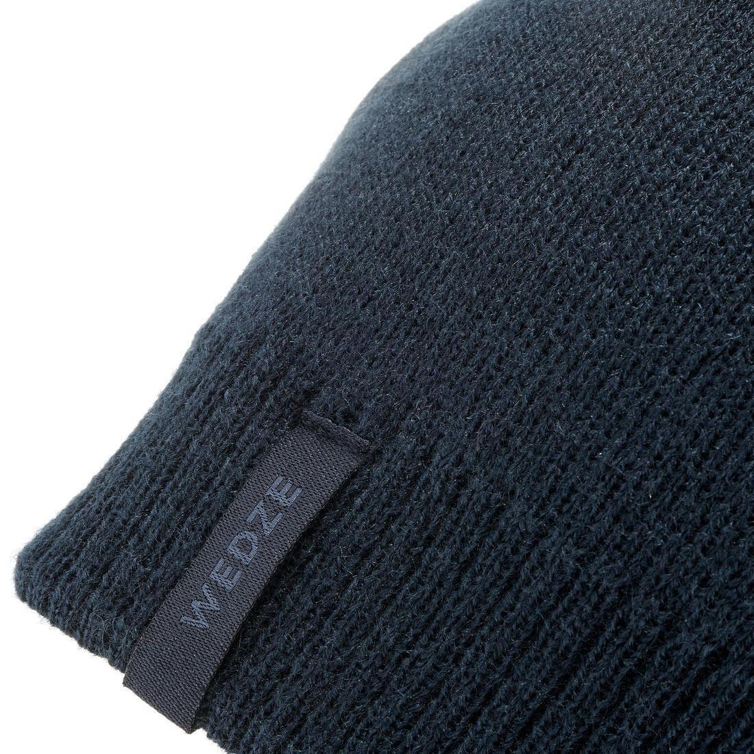 WEDZE - Ski Hat Simple, Dark Blue