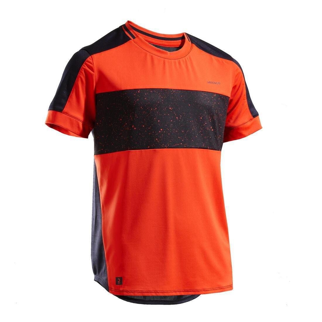 Boys' Thermal Tennis T-Shirt 500, Red, , large image number 0