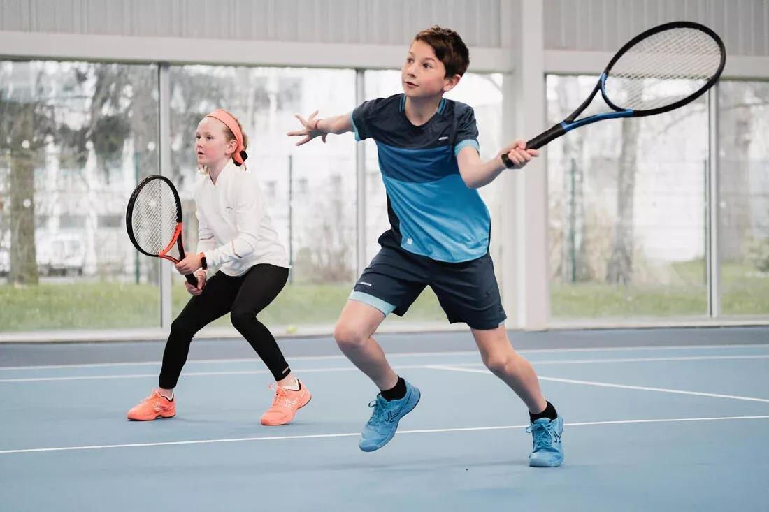 Boys' Tennis T-Shirt Dry 500, petrol blue, No Color, large image number 10