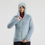 QUECHUA - Women Warm Fleece Hiking Jacket - Sh100 Ultra-Warm, White