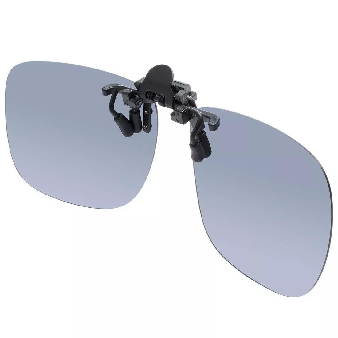 Category 3 Clip-On Lenses For Prescription Glasses, Grey, No Color, large image number 1