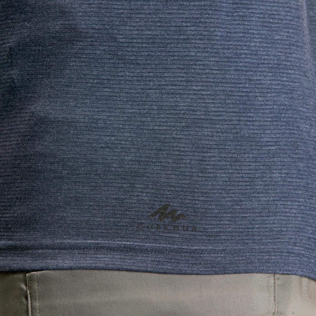 Mens Country Walking T-Shirt Nh550 Fresh, Dark Blue, , large image number 8