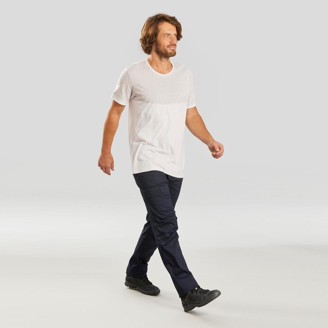 Mens Country Walking T-Shirt Nh550 Fresh, Dark Blue, , large image number 12