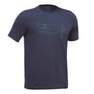 QUECHUA - Techtil 100 Short-Sleeved Hiking T-Shirt, Navy Blue