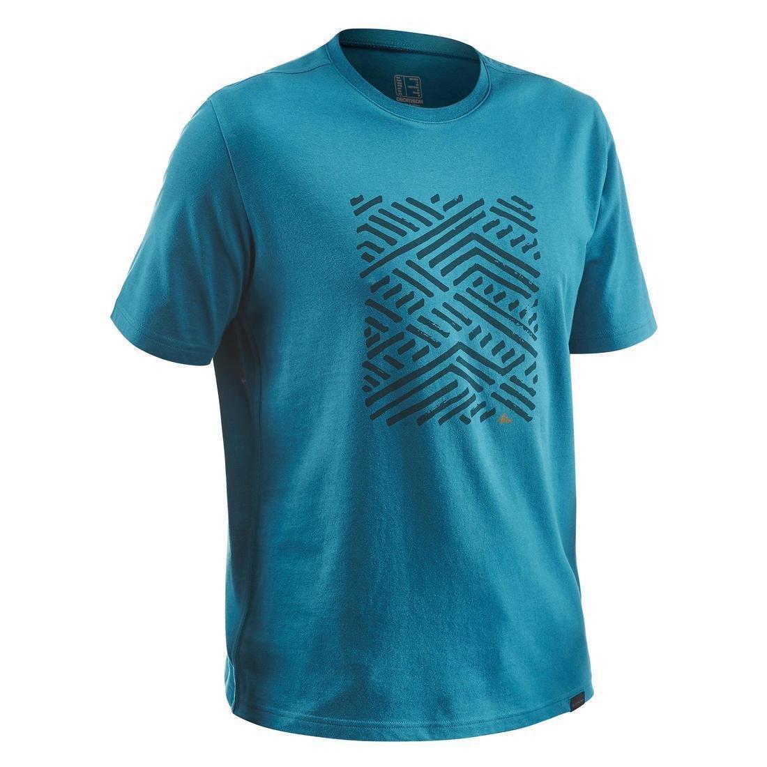 Techtil 100 Short-Sleeved Hiking T-Shirt, Navy Blue, , large image number 12