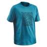 QUECHUA - Techtil 100 Short-Sleeved Hiking T-Shirt, Navy Blue