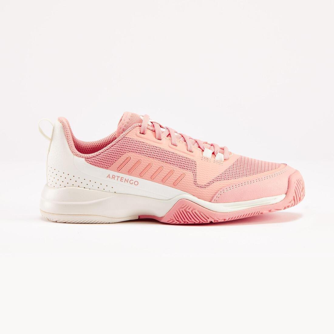 Kids' Tennis Shoes with Laces TS500 Fast - Nightsky, salmon pink, No Color, large image number 0