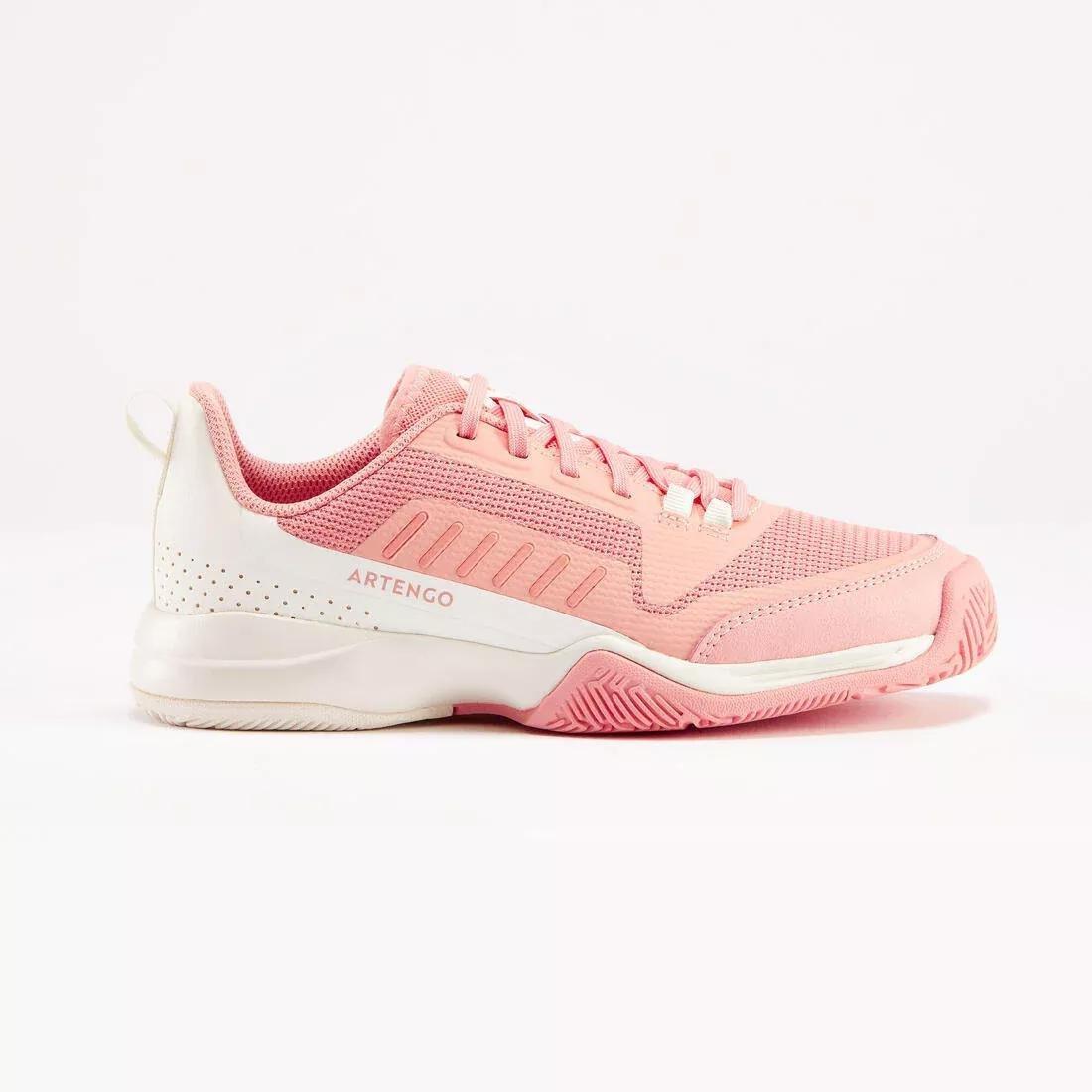 Kids' Tennis Shoes with Laces TS500 Fast - Nightsky, salmon pink, No Color, large image number 1