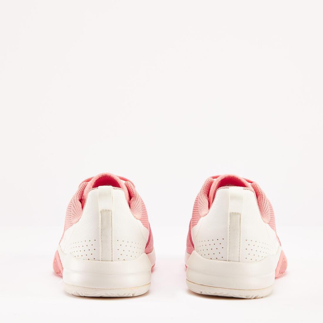 Kids' Tennis Shoes with Laces TS500 Fast - Nightsky, salmon pink, No Color, large image number 6