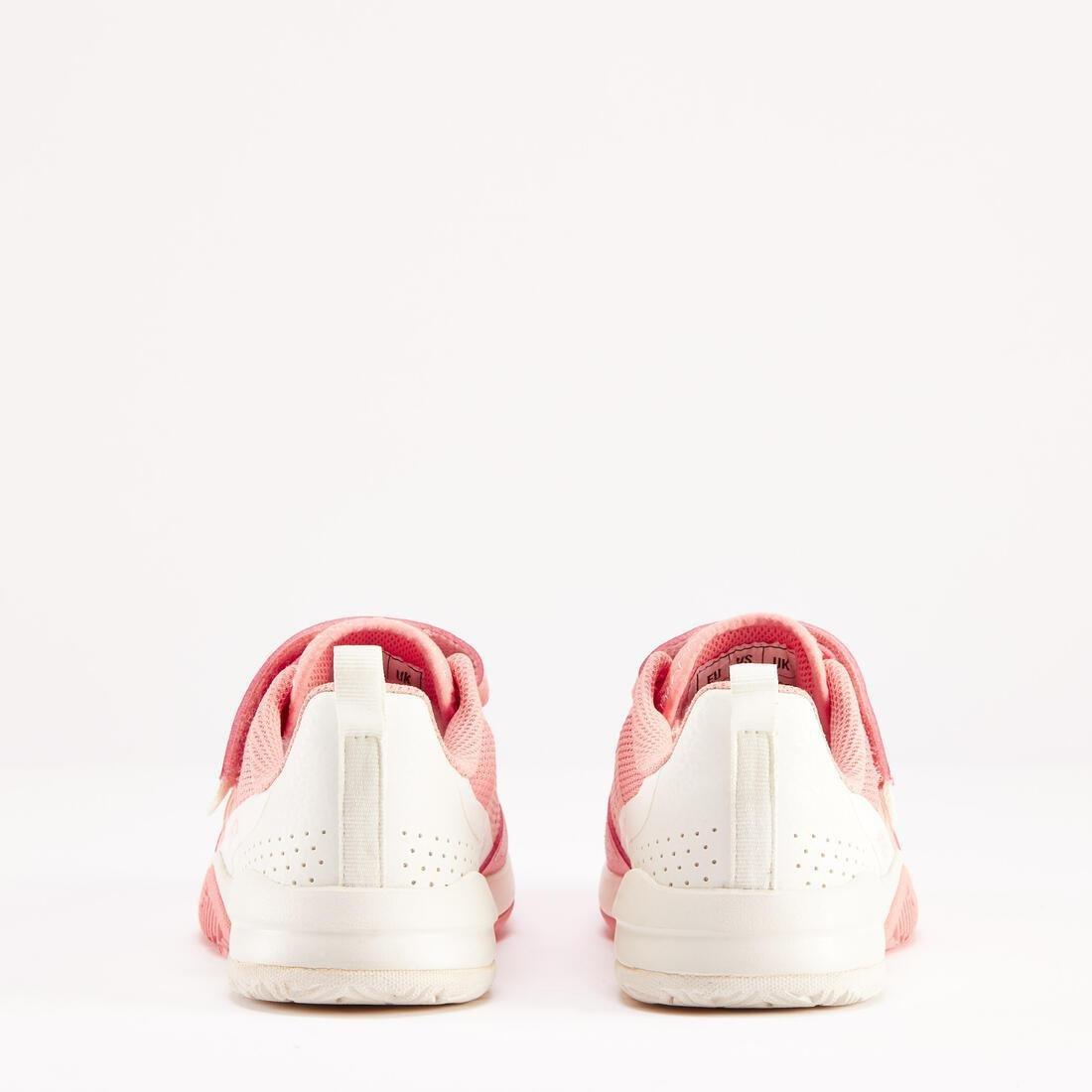 Kids Tennis Shoes With Rip-Tab - Ts500 Fast, Pink, , large image number 7