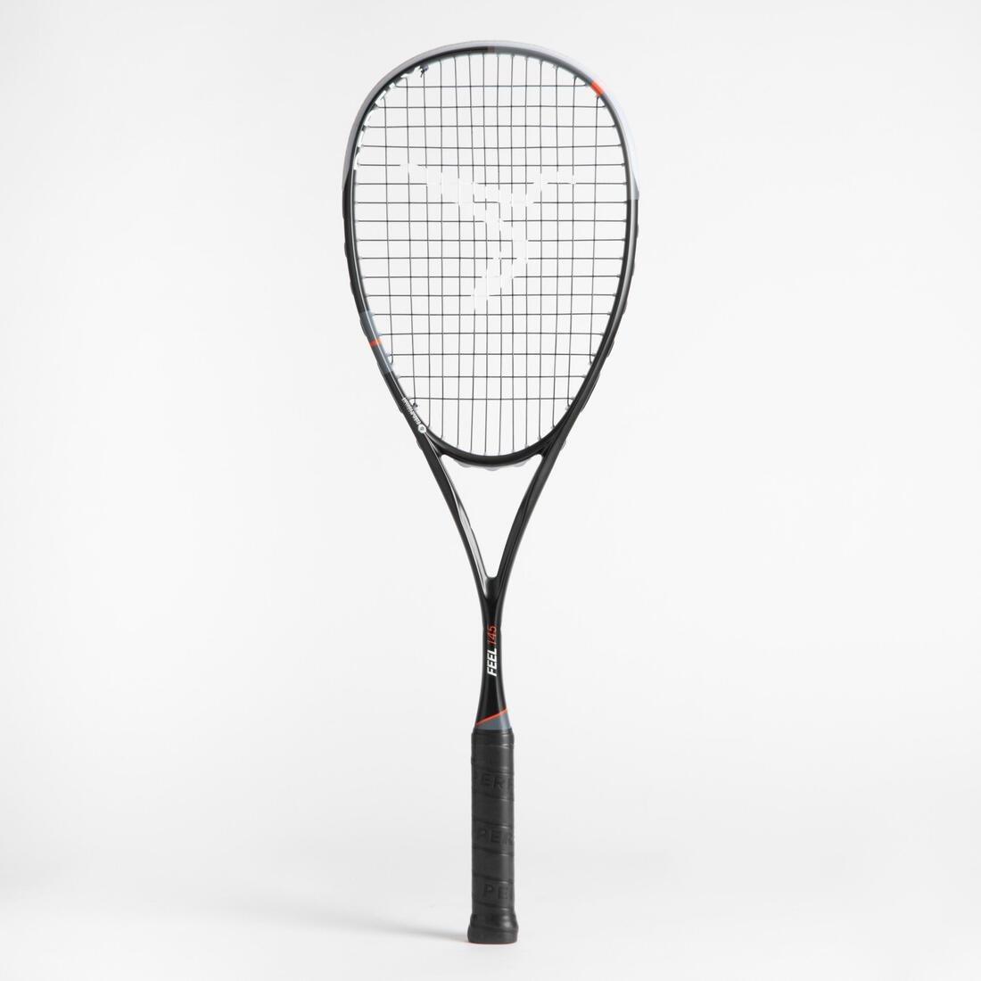 GREY Squash Racket Perfly Feel 145, No Color, medium