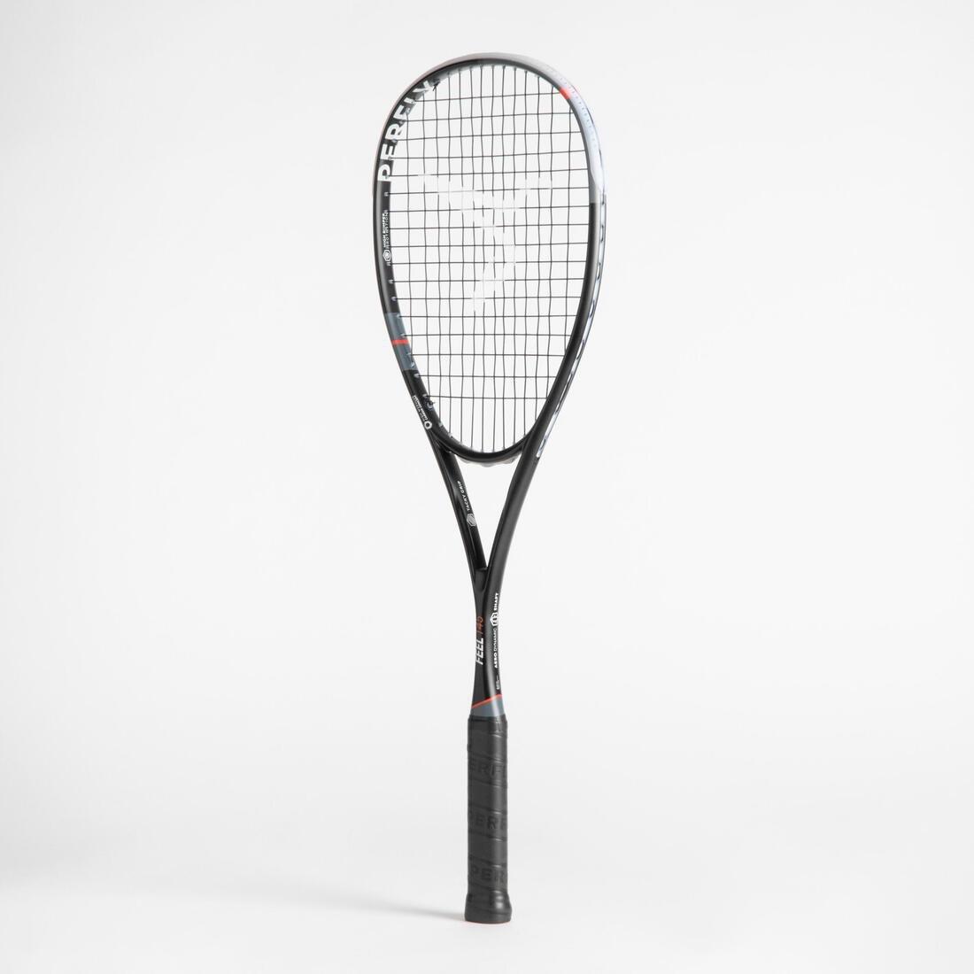 GREY Squash Racket Perfly Feel 145, No Color, medium