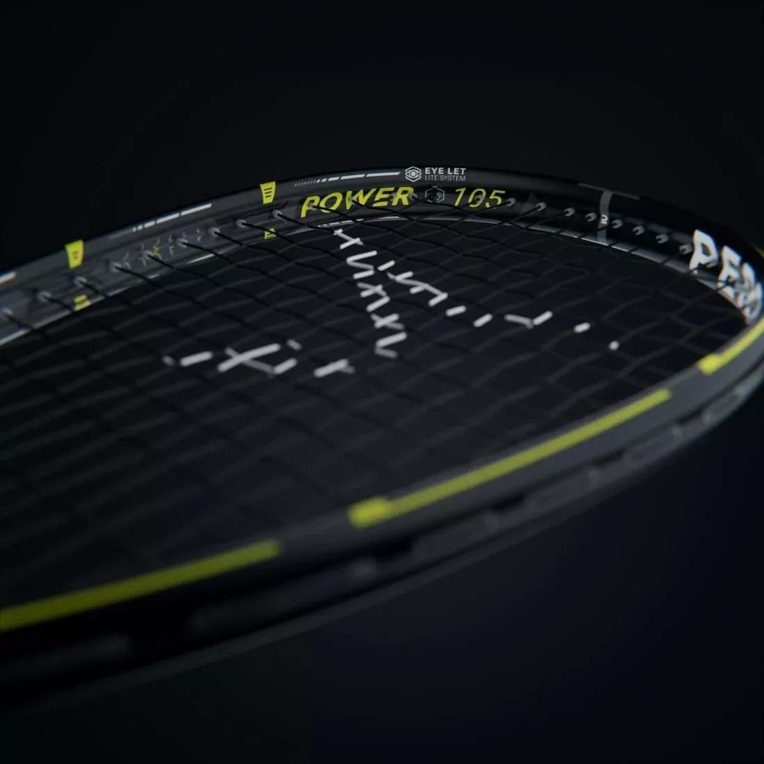 Squash Racket Power - 105, Black, No Color, large image number 6