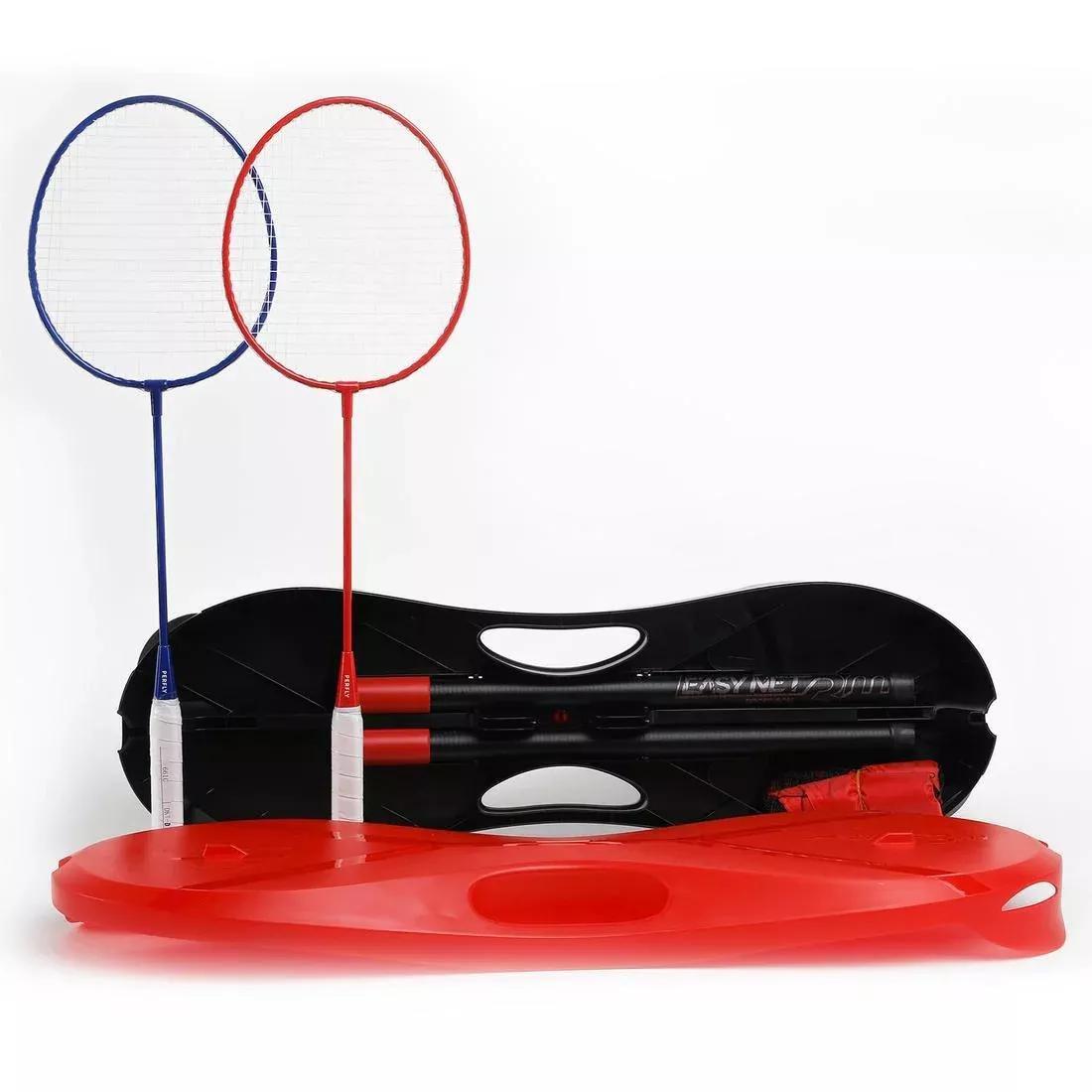 Badminton Net Easy Set, Bright Red, No Color, large image number 9
