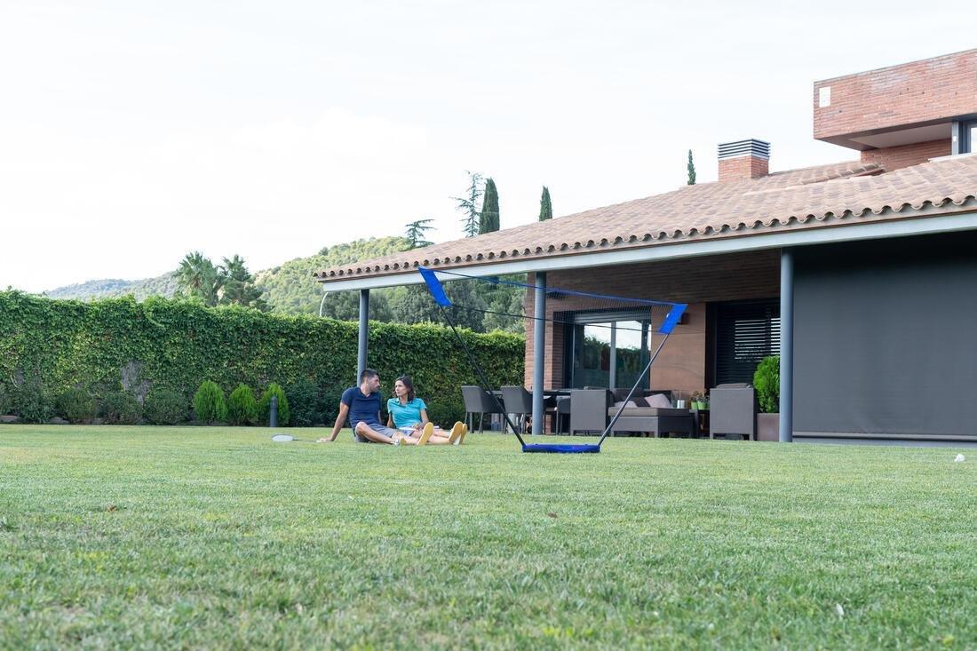 Badminton Easy Set Electric, Bright Indigo, No Color, large image number 4